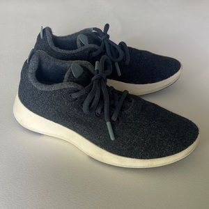 allbirds Mizzle Women's Merino Wool Sneakers Blue Machine Washable Size 7